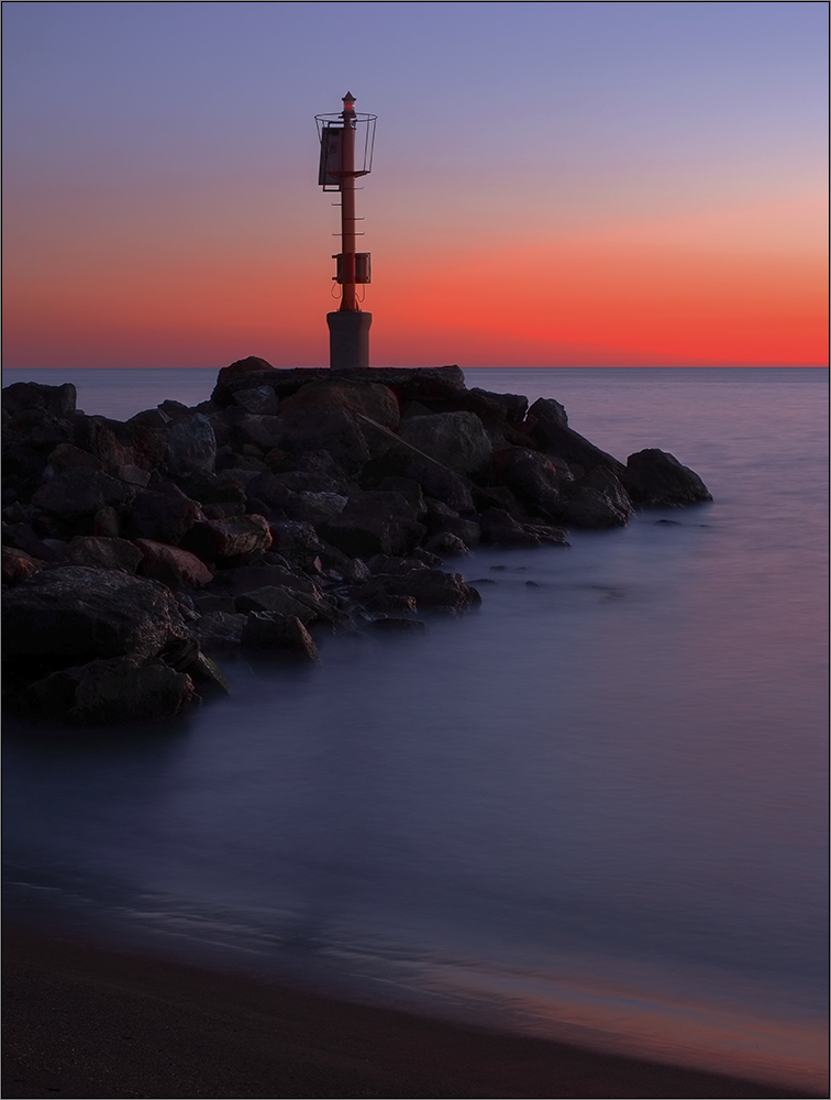 Espigón de la playa del Lastre -Portman-