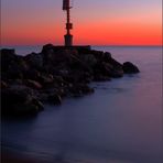 Espigón de la playa del Lastre -Portman-