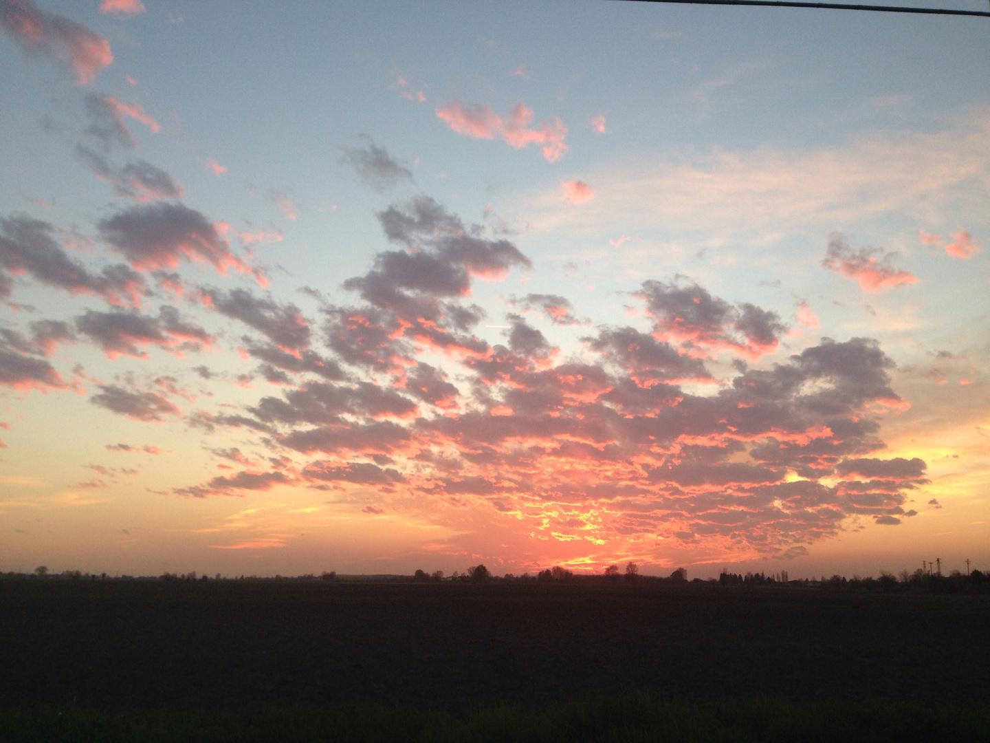 Esplosione di un tramonto