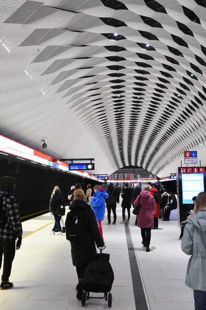 Espoo, The metro station of Matinkylä