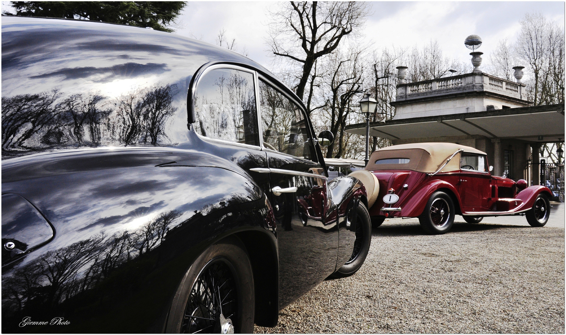 Esposizione Auto d'epoca Ippodromo galoppo San Siro Milano