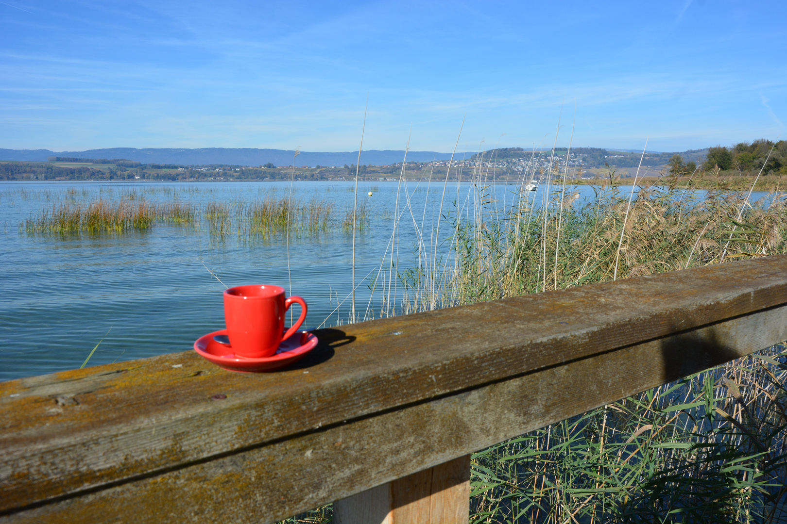 Espresso am CH Murtensee