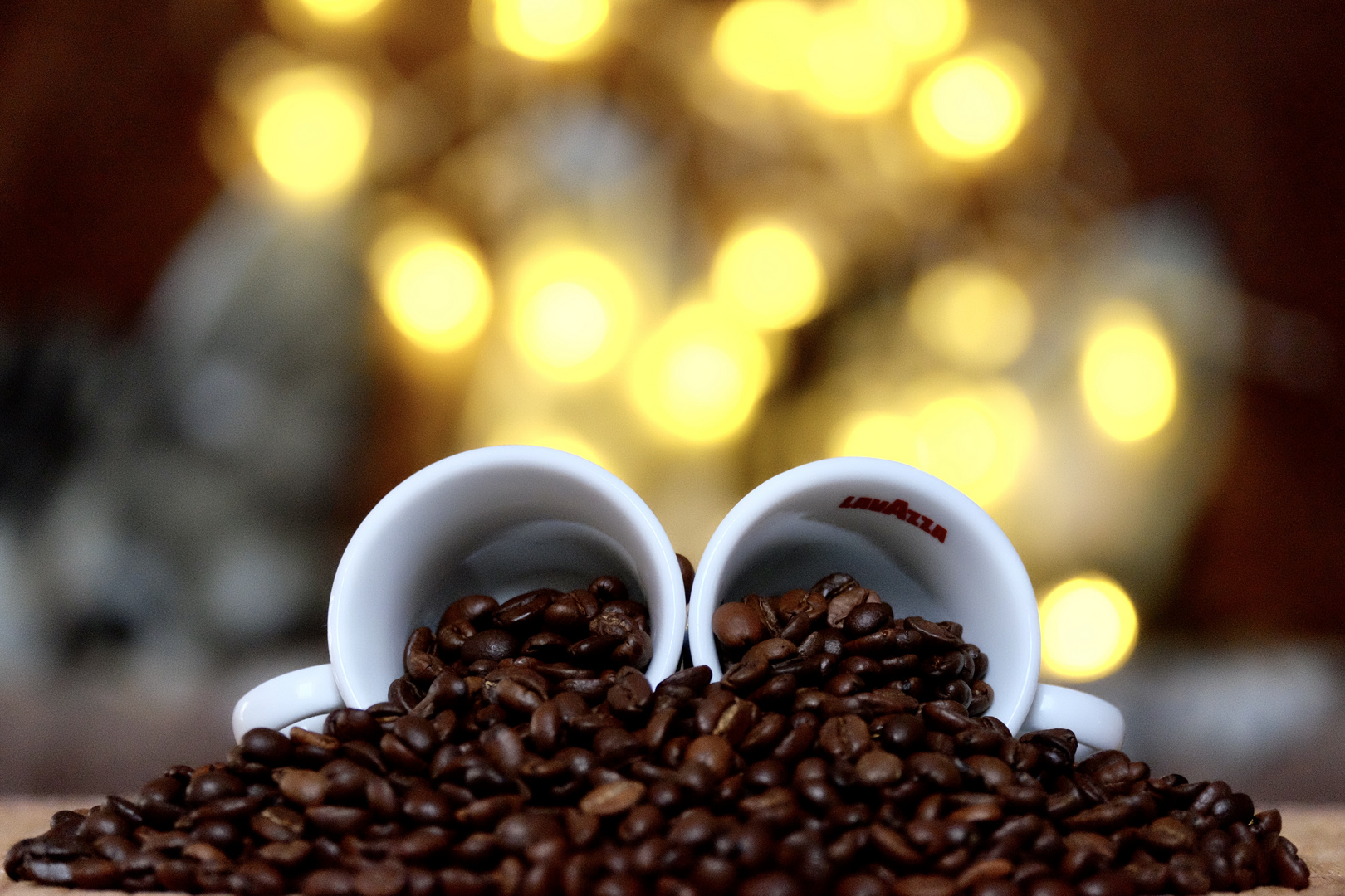 Espressotassen Bokeh