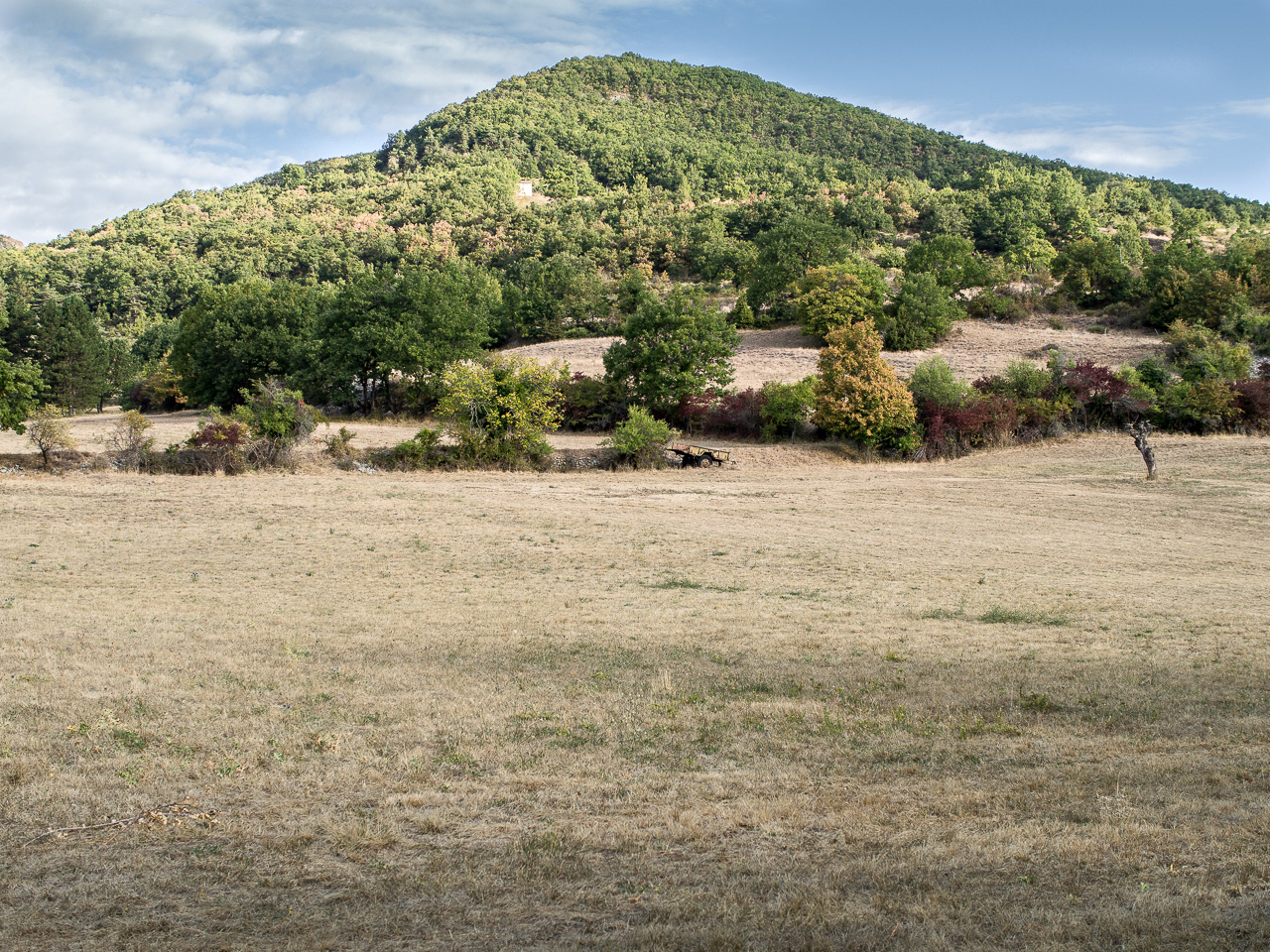 esquisse d'automne à la remorque