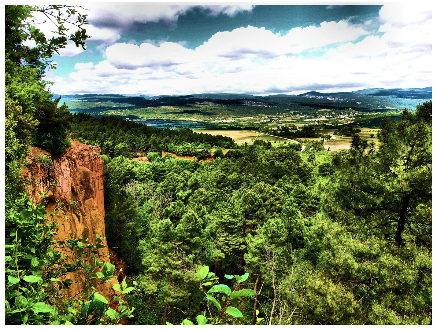 Esquisse Luberon