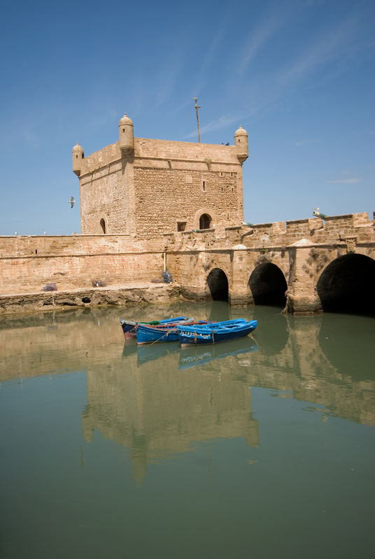 Essaouira, Il torrione del porto - Essaouira, the Harbour Tower