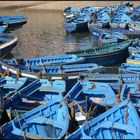 ESSAOUIRA LES BARQUES BLEUES PHOTO DE BASE