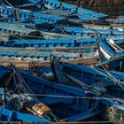 Essaouira - Schaluppen im Hafen