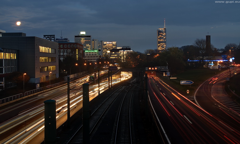 Essen A40 Richtung Bochum - II