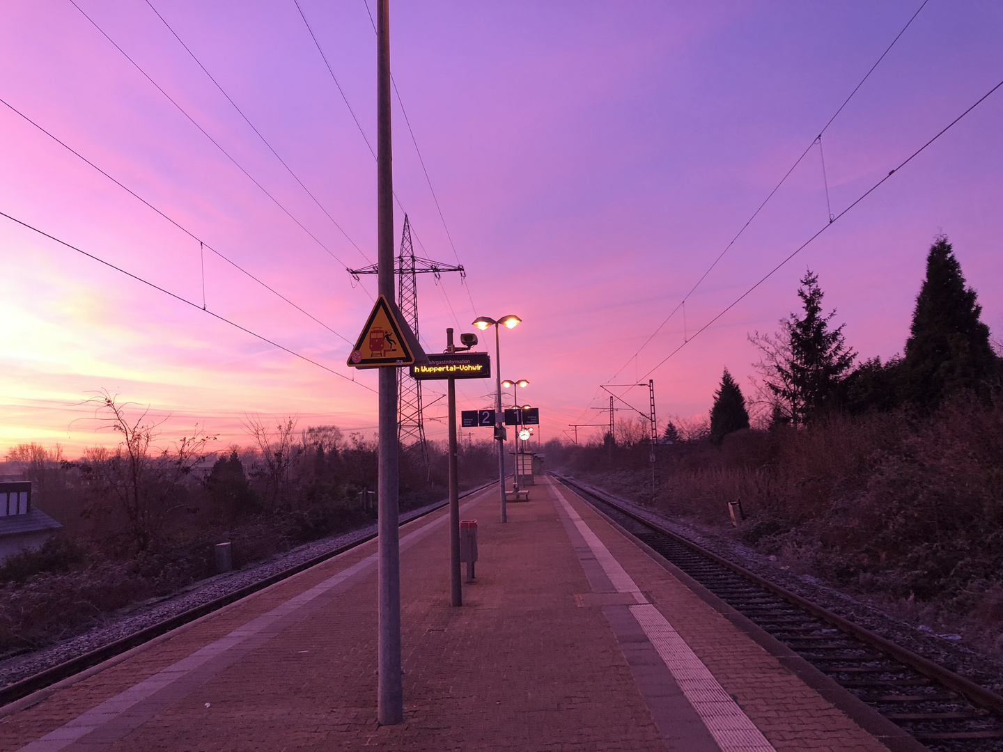 Essen am frühen Morgen