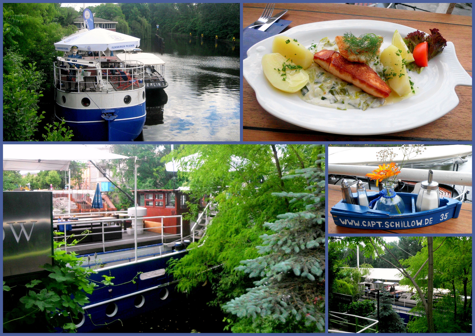 Essen auf dem Schiff