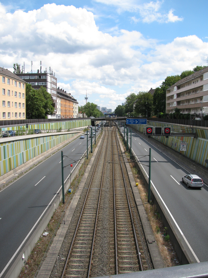 ESSEN - Autobahn A-40 - Germany