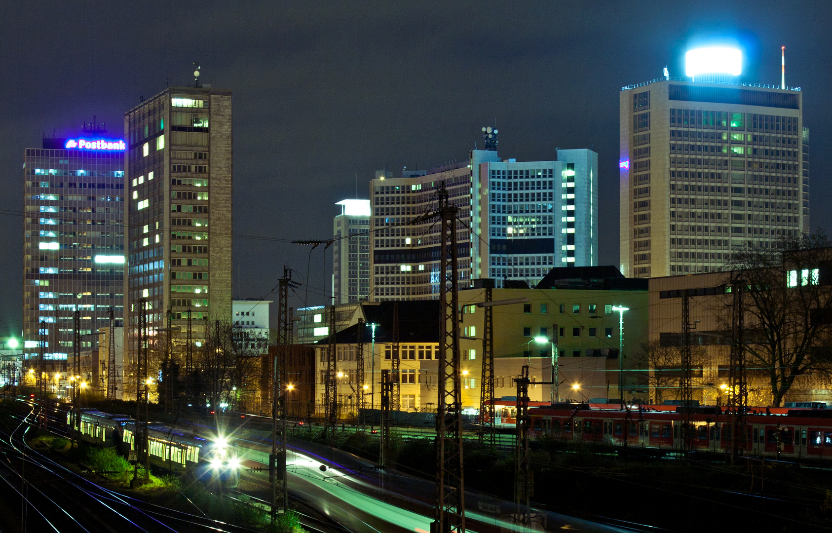 Essen bei Nacht