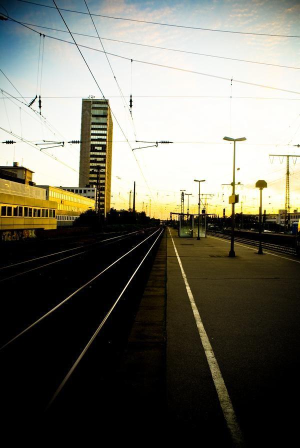 Essen HBF am Abend