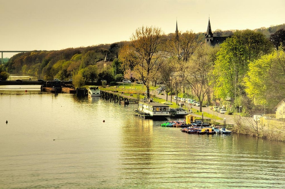 Essen-Kettwig | Stausee im Frühling