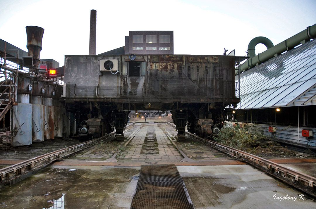 Essen - Kokerei Zollverein  - Auf-dem-Dach---andere-Seite