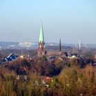 Essen - Kokerei Zollverein - Blick auf die Stadt