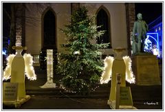 Essen - Lichterwochen - Ende der Kettwiger Straße -