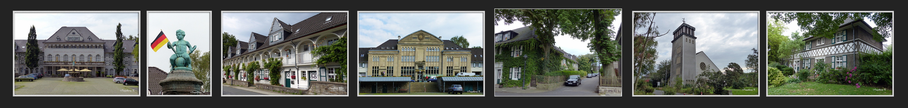 Essen - Margarethenhöhe - Krupp-Siedlung -"