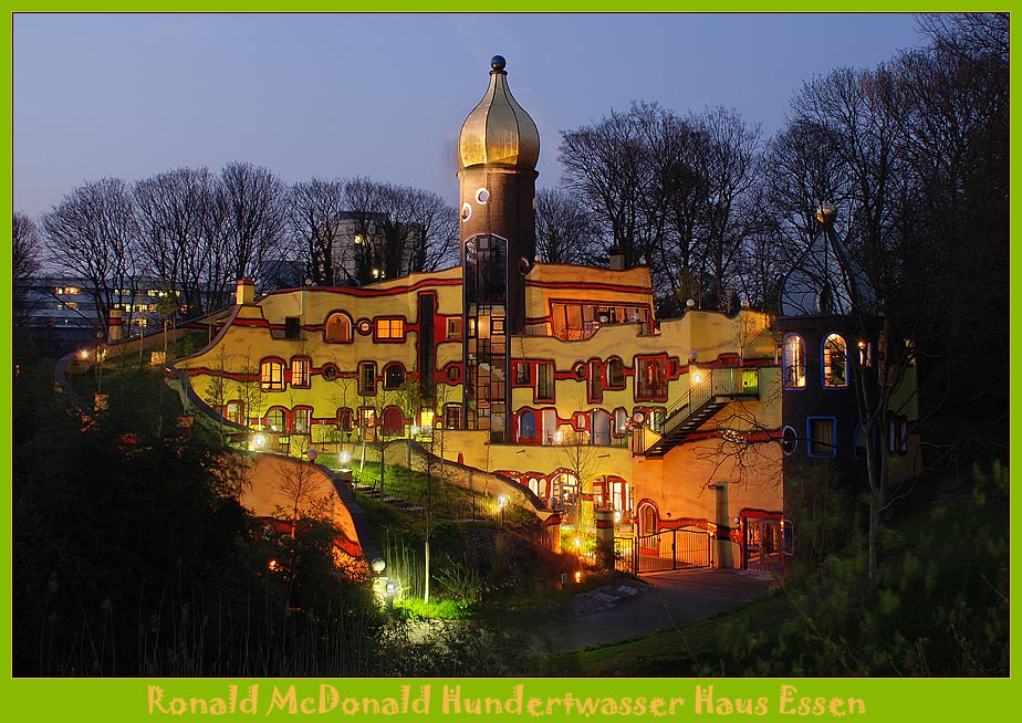 Essen, Ronald McDonald Hundertwasser Haus