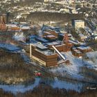 Essen-Stoppenberg/Katernberg, Weltkulturerbe "Zeche Zollverein" im Schnee