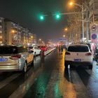 Essen Straße nach Regen