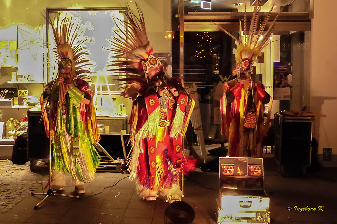 Essen - Weihnachtsmarkt - "Indianer"- Kapelle