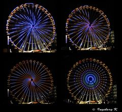 Essen - Weihnachtsmarkt - Riesenrad am Burgplatz 3