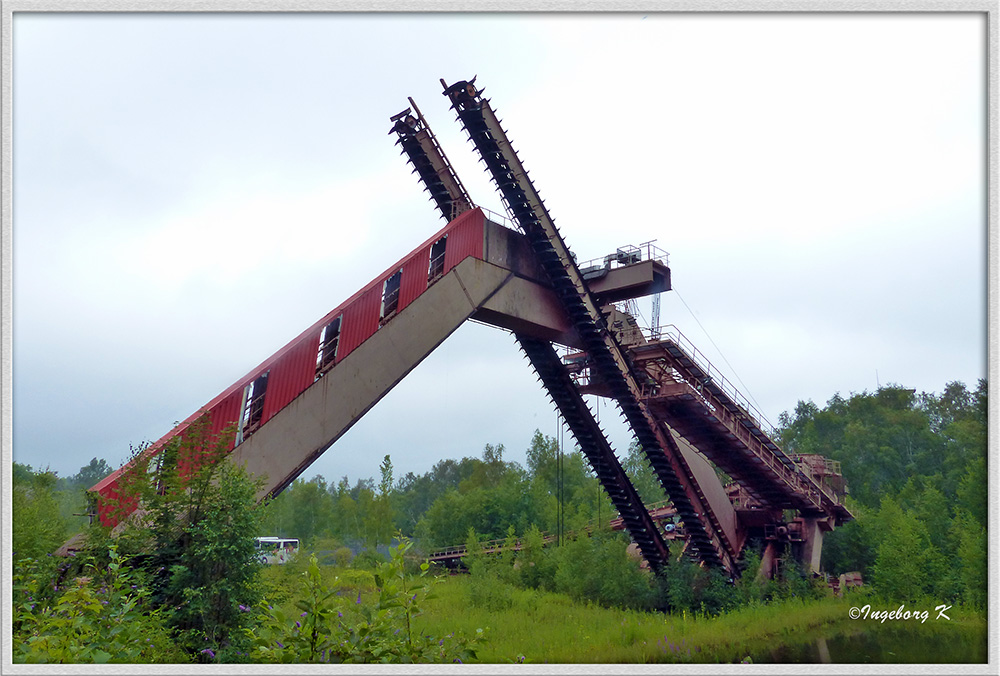 Essen - Zeche Zollverein - Fördergerüst