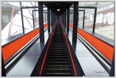 Essen - Zeche Zollverein - Treppe zur Kohlenwäsche -