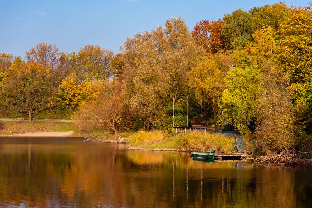 Essenberger See in Duisburg Homberg