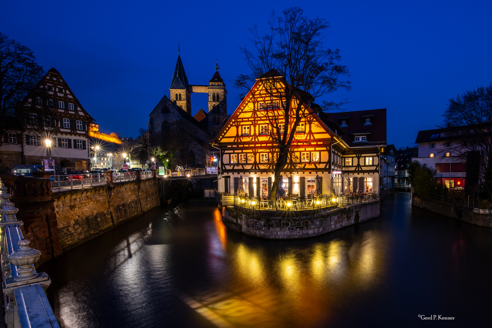 Esslingen am Neckar - Alte Zimmerei am Rossneckarkanal  #2