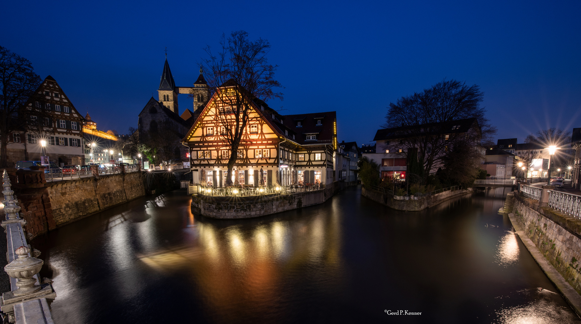 Esslingen am Neckar - Alte Zimmerei am Rossneckarkanal