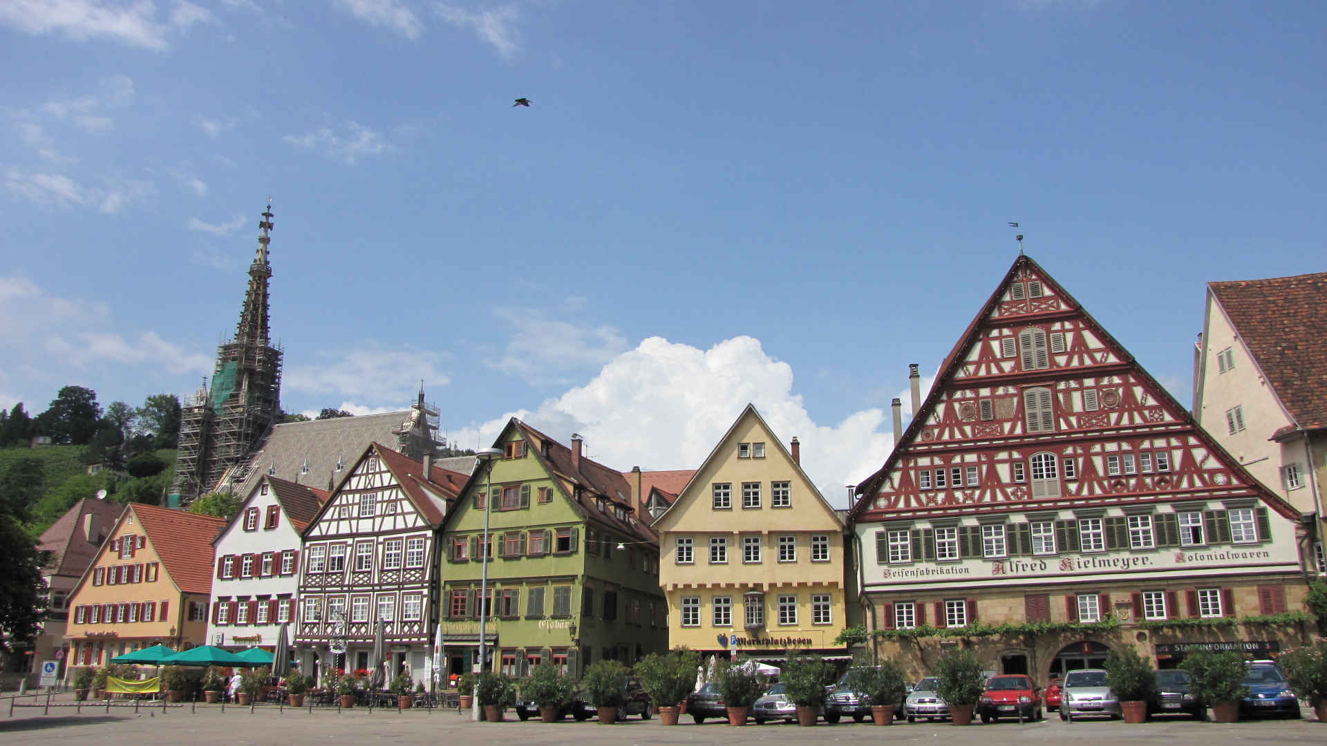 Esslingen am Neckar am Marktplatz