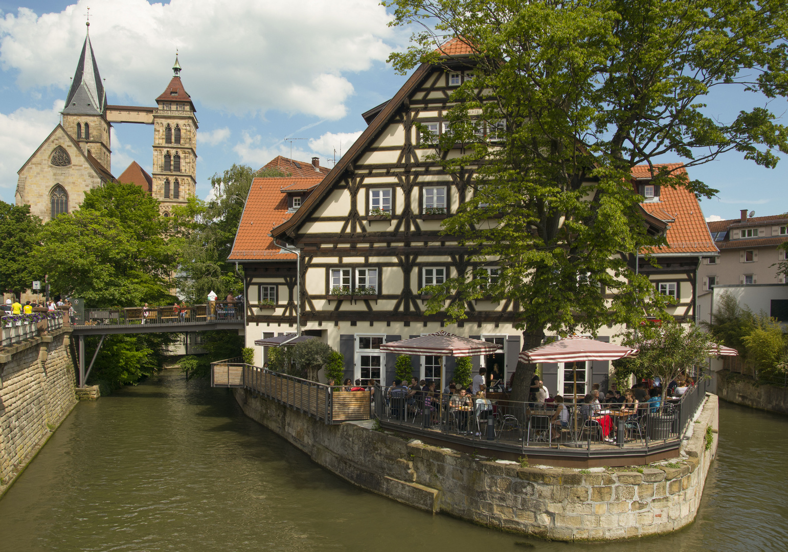 Esslingen am Neckar Foto & Bild | world, fluss, cafe Bilder auf ...