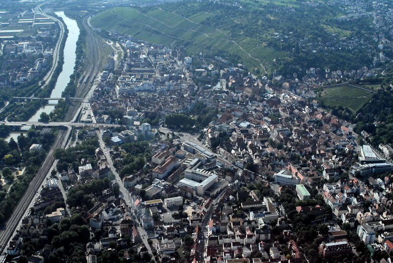 Esslingen aus der Vogelperspektive II