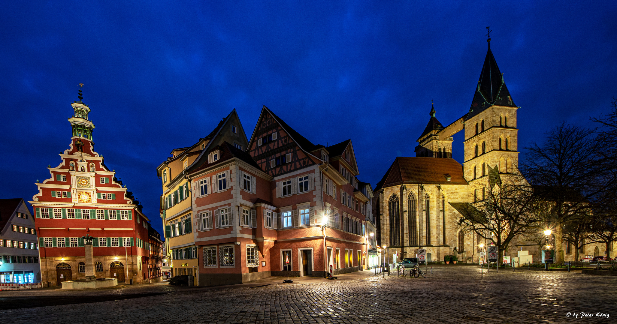 Esslingen bei Nacht