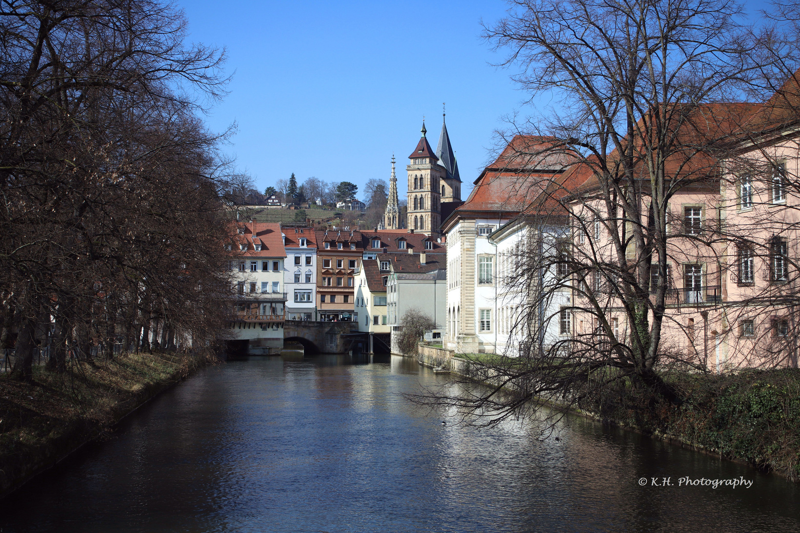 Esslingen Blick in die Innenstadt 