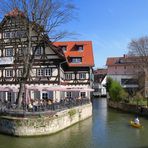 Esslingen Blick von St.-Agnes-Brücke