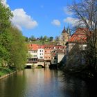 Esslingen Blick zur Stadtkirche