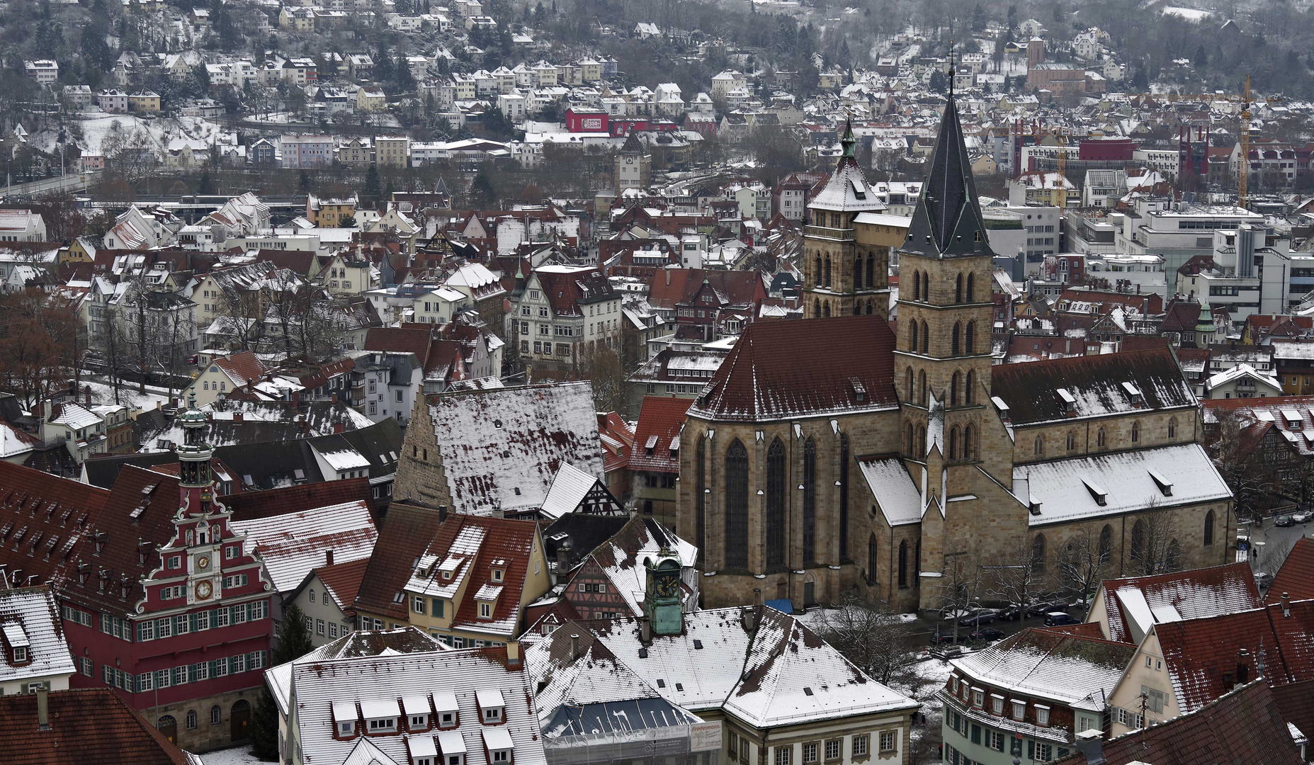 ...Esslingen im Winter