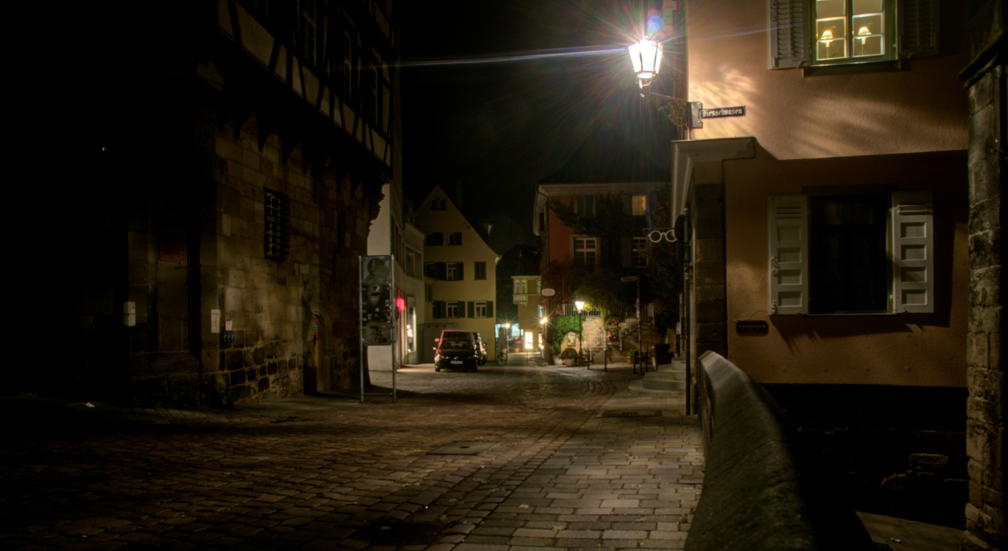 Esslingen nachts 