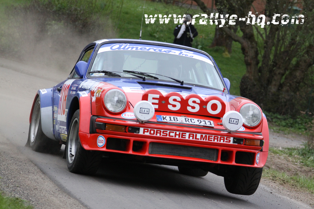 ESSO Porsche bei der Vogelsberg Rallye 2011