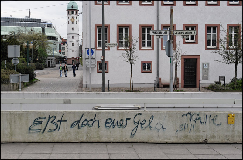 Eßt doch Euer Geld !