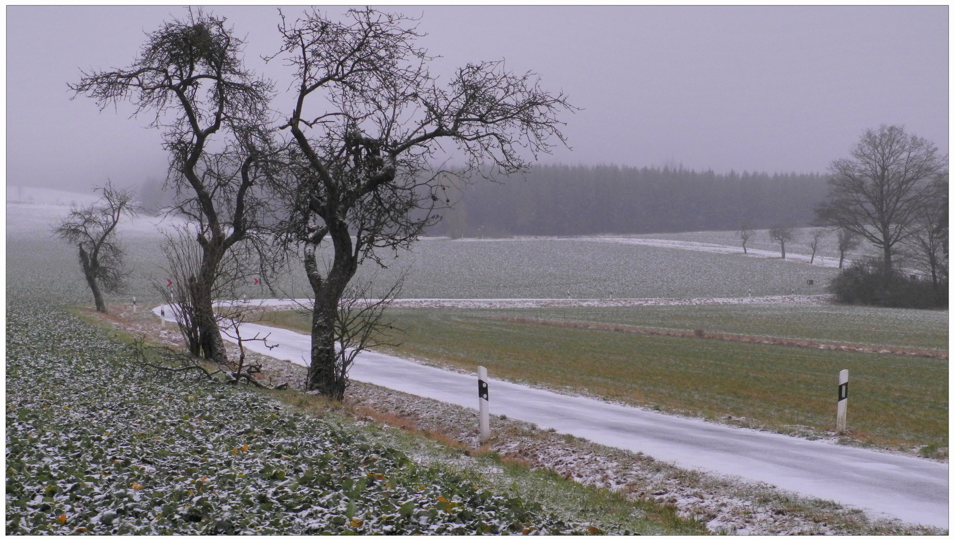 esta mañana estuvo nevando II