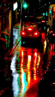 Esta tarde ví llover....