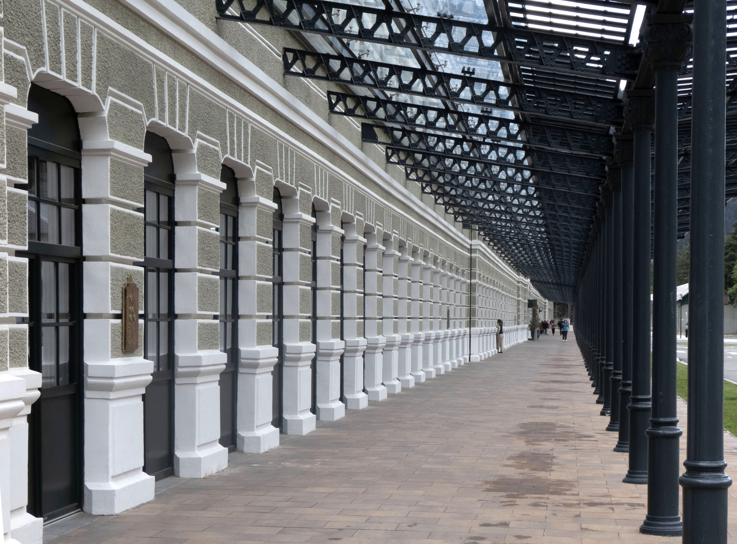 Estacio de Canfranc. Perspectiva