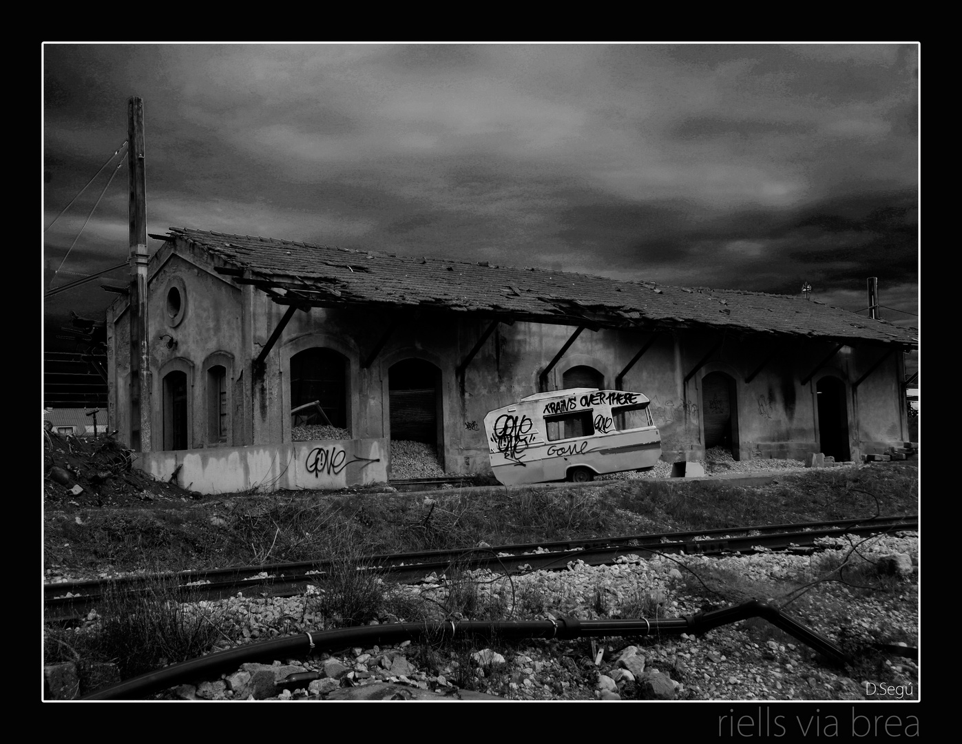 Estación abandonada.