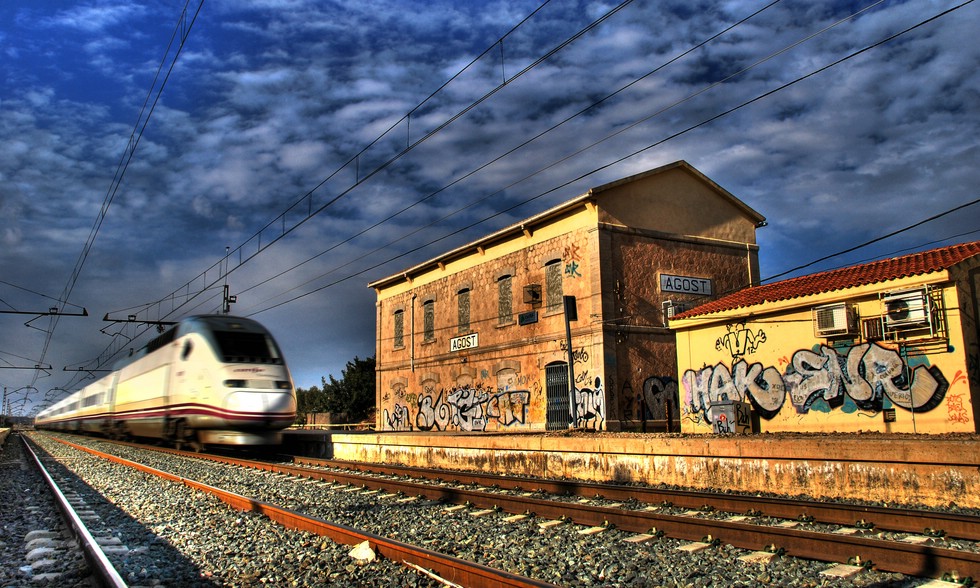 Estación de Agost-día-