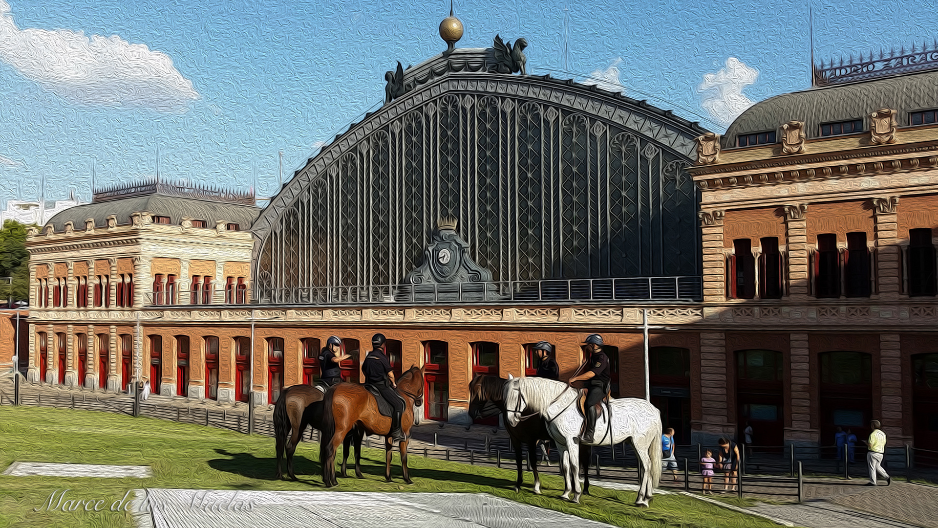 ...Estación de Atocha...